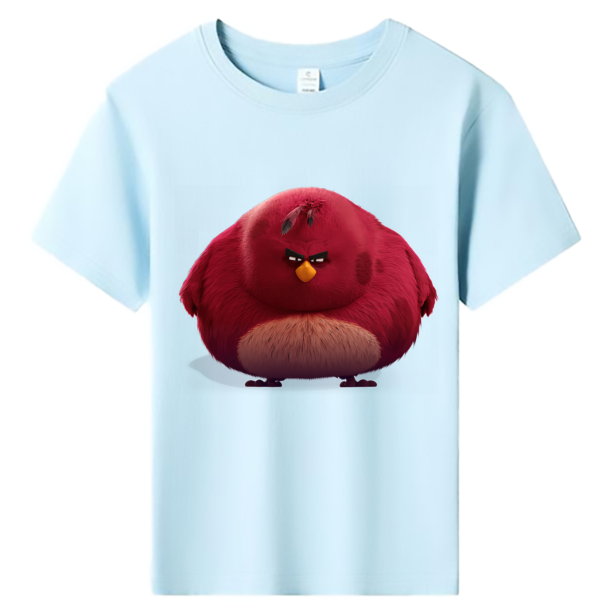 （画像用） Angry Birds アングリーバード 綿100％キッズTシャツ（フロントプリント）